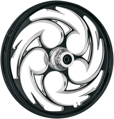 Wheel - Savage Eclipse - Front - Dual Disc/without ABS - Black Eclipse - 16x3.5 - 00-07 FLT