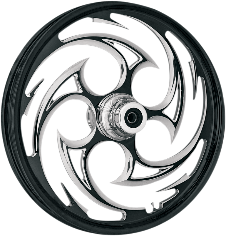 Wheel - Savage Eclipse - Front - Dual Disc/without ABS - Black Eclipse - 16x3.5 - 00-07 FLT