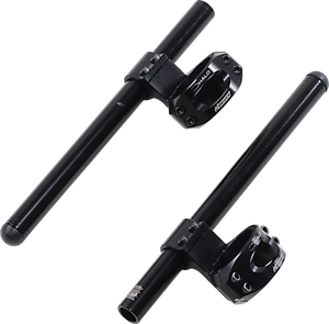 Handlebar - Clip-On - Halo - Riser - 47 mm - Black - Lutzka's Garage