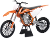 KTM 450 SX-F 2018 Dirt Bike - 1:6 Scale - Orange/Black/White - Lutzka's Garage