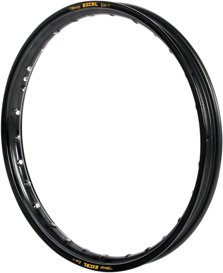 Rim - Takasago - Front - 28 Hole - Black - 17x1.4 - Lutzka's Garage