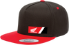 Honda Wedge Hat - Black/Red - Lutzka's Garage