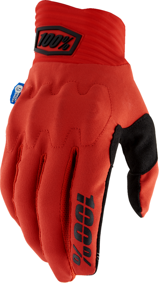Cognito Smart Shock Gloves - Red - Small - Lutzka's Garage