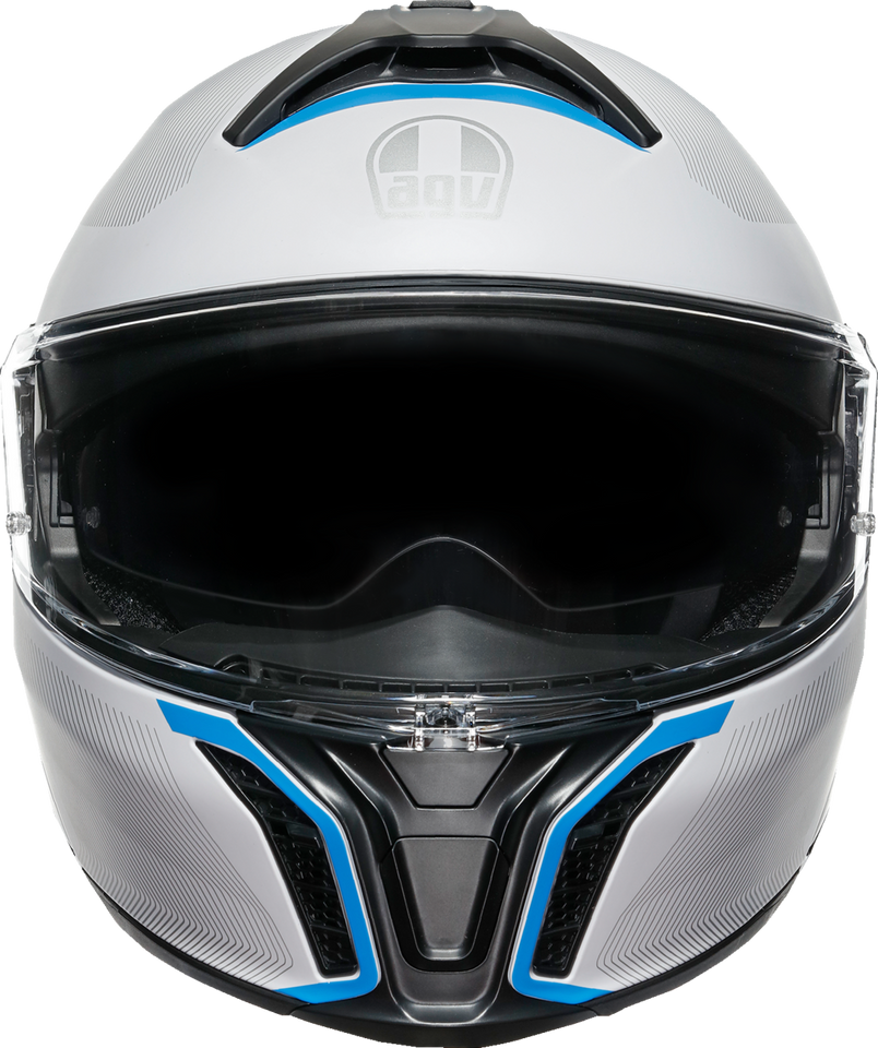 Tourmodular Helmet - Frequency - Light Gray/Blue - Small - Lutzka's Garage