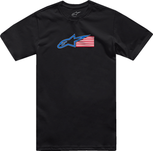 Racing USA T-Shirt - Black - Medium - Lutzka's Garage