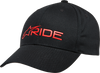 Ride 3.0 Hat - Black/Red - One Size - Lutzka's Garage