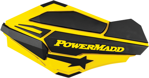 Handguards - Suzuki Yellow/Black