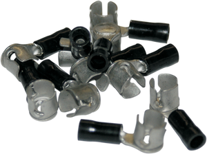 Cap-Type Crimp Terminals 1/4" - 10PK