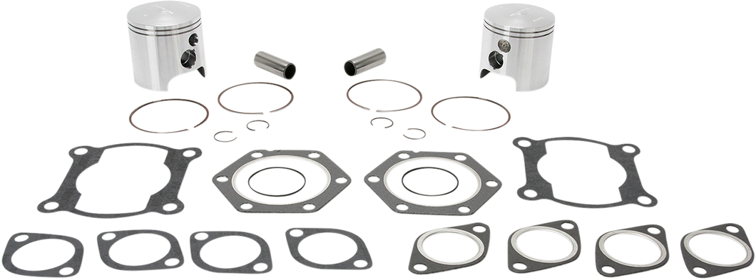 Piston Kit with Gaskets - 72.00 mm - Fuji Engine Type - Polaris