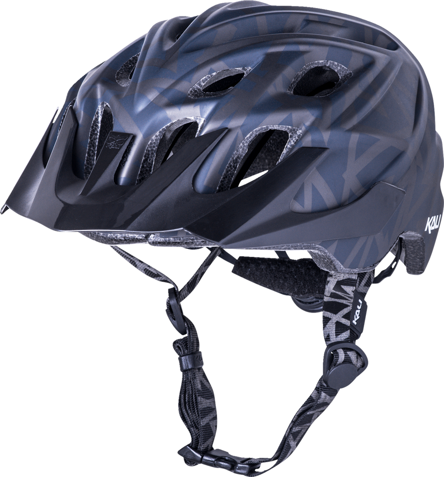 Youth Chakra Plus Helmet - Pyramid - Matte Black - Lutzka's Garage