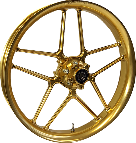 Wheel - Laguna - Front - Dual Disc/with ABS - Gold - 21x3.5 - Lutzka's Garage