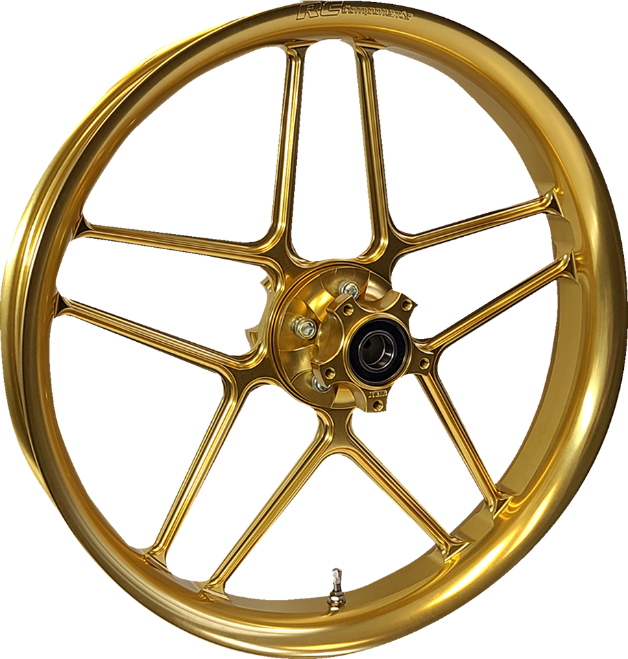 Wheel - Laguna - Front - Dual Disc/without ABS - Gold - 21x3.5 - Lutzka's Garage