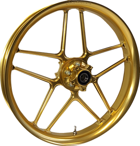 Wheel - Laguna - Front - Dual Disc/with ABS - Gold - 21x3.5 - Lutzka's Garage