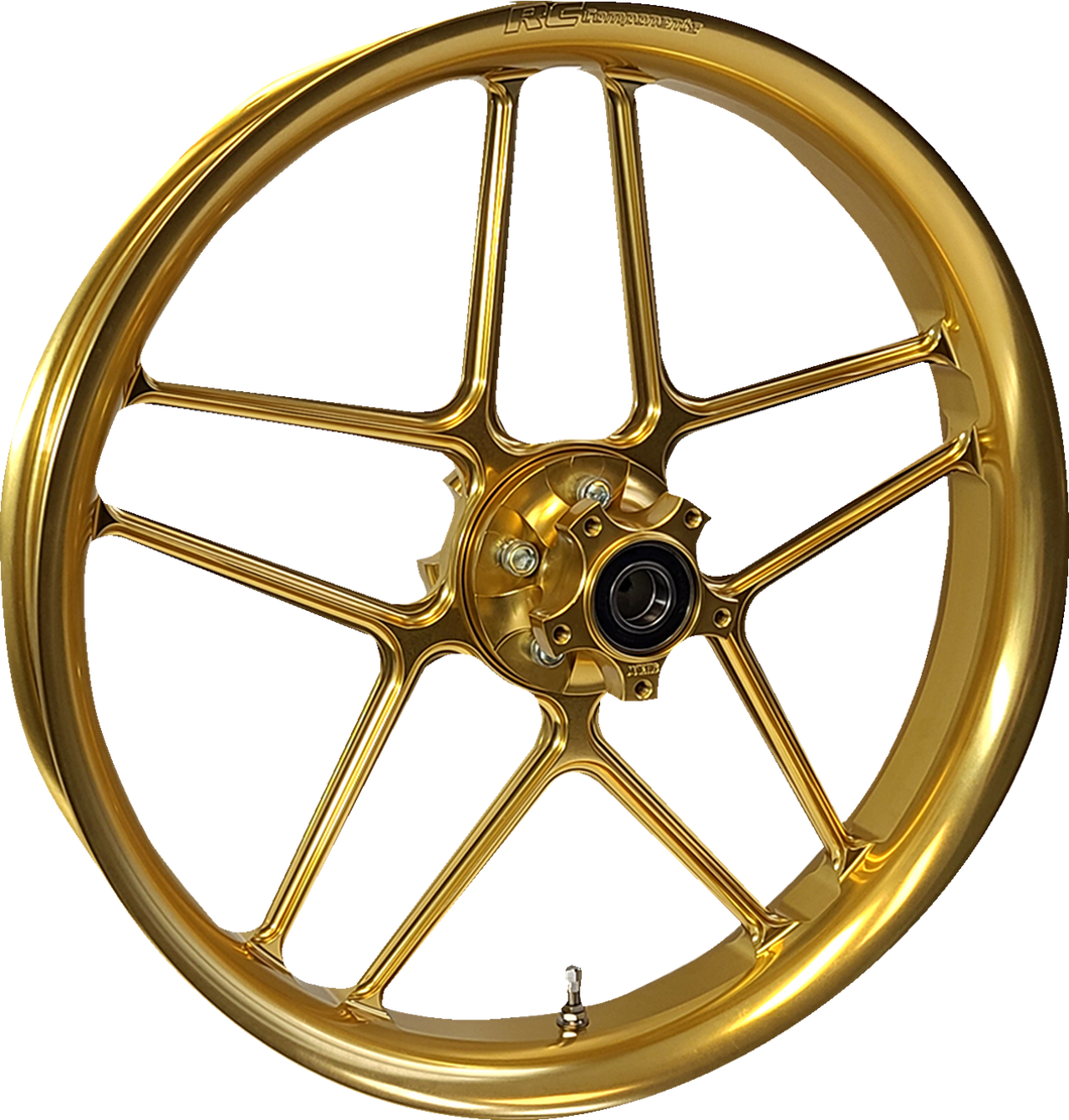 Wheel - Laguna - Front - Dual Disc/with ABS - Gold - 21x3.5 - Lutzka's Garage