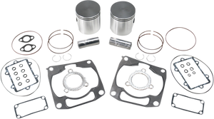 Piston Kit with Gaskets - 81.00 mm - Arctic Cat