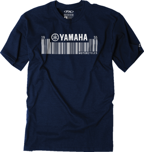 Yamaha Coded T-Shirt - Navy - Medium - Lutzka's Garage