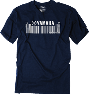 Yamaha Coded T-Shirt - Navy - Medium - Lutzka's Garage