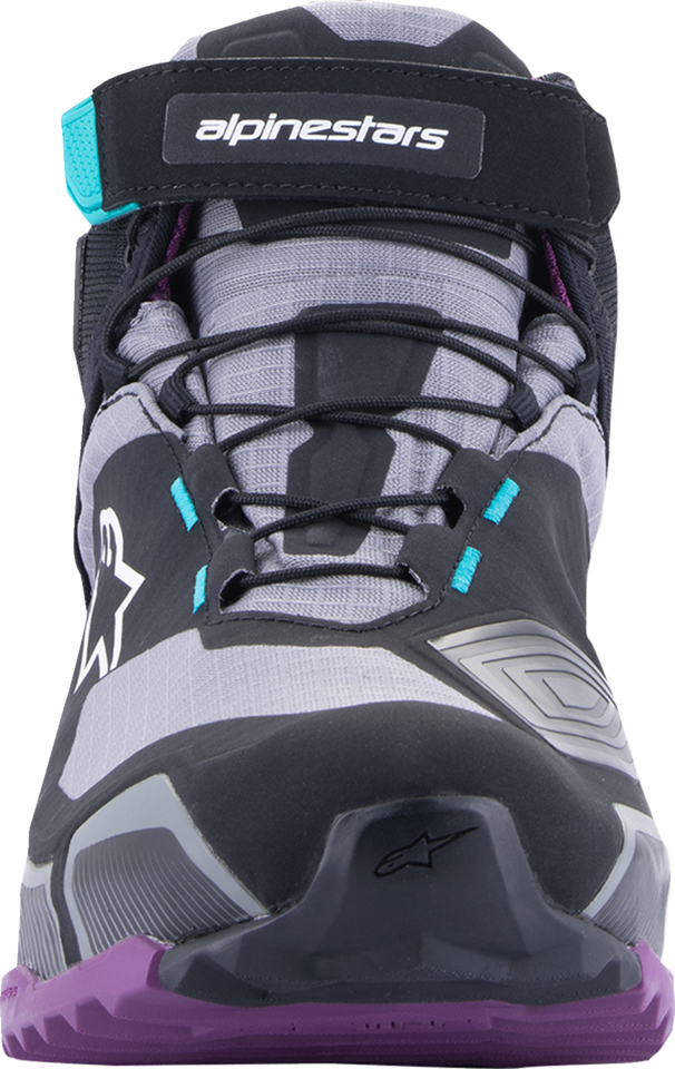 Stella CR-X Drystar® Shoes - Black/Gray/Teal/Purple - US 6.5