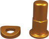 Rim Lock Nut/Spacer - Kit - Gold - Lutzka's Garage