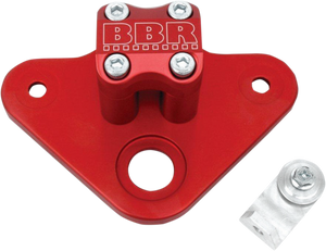 Red Billet Top Triple Clamp