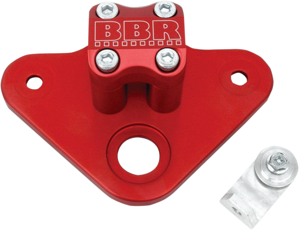 Red Billet Top Triple Clamp