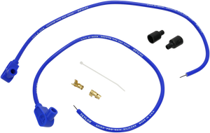 Universal Spark Plug Wire Kit - 90 degree - Blue - Lutzka's Garage