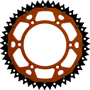 Dual Sprocket - Orange - 51 Tooth - Lutzka's Garage