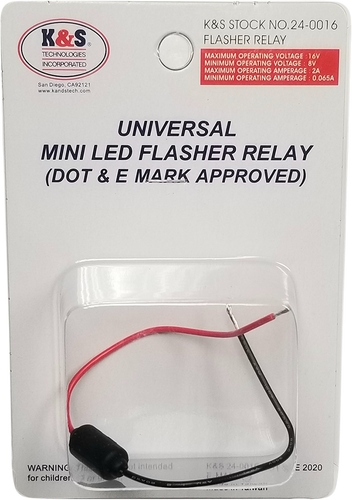 Mini Flasher Relay - Universal