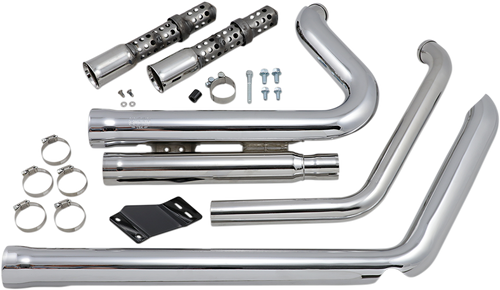 909 Exhaust - Chrome - 12-17 Softail - Lutzka's Garage