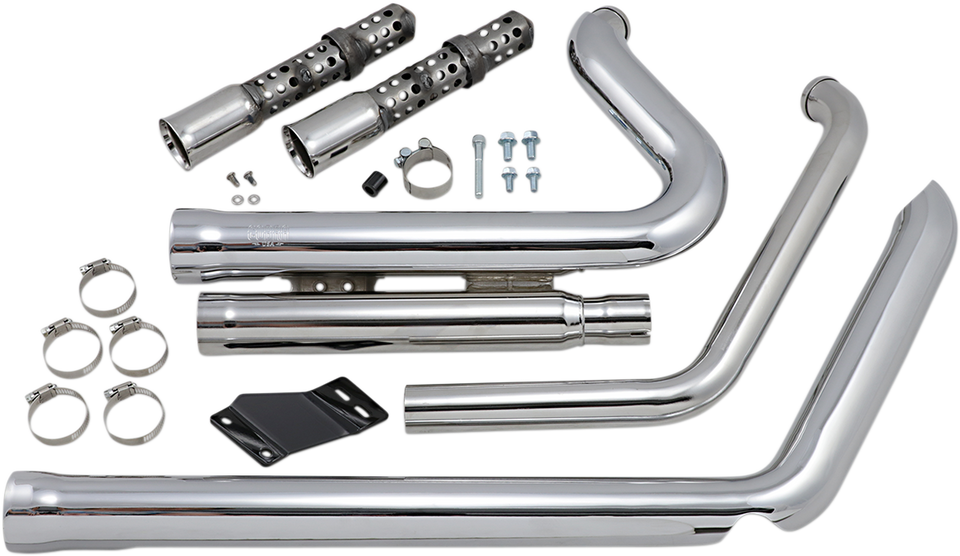 909 Exhaust - Chrome - 12-17 Softail - Lutzka's Garage