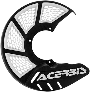 Mini X-Brake Disc Cover - Black/White - Lutzka's Garage