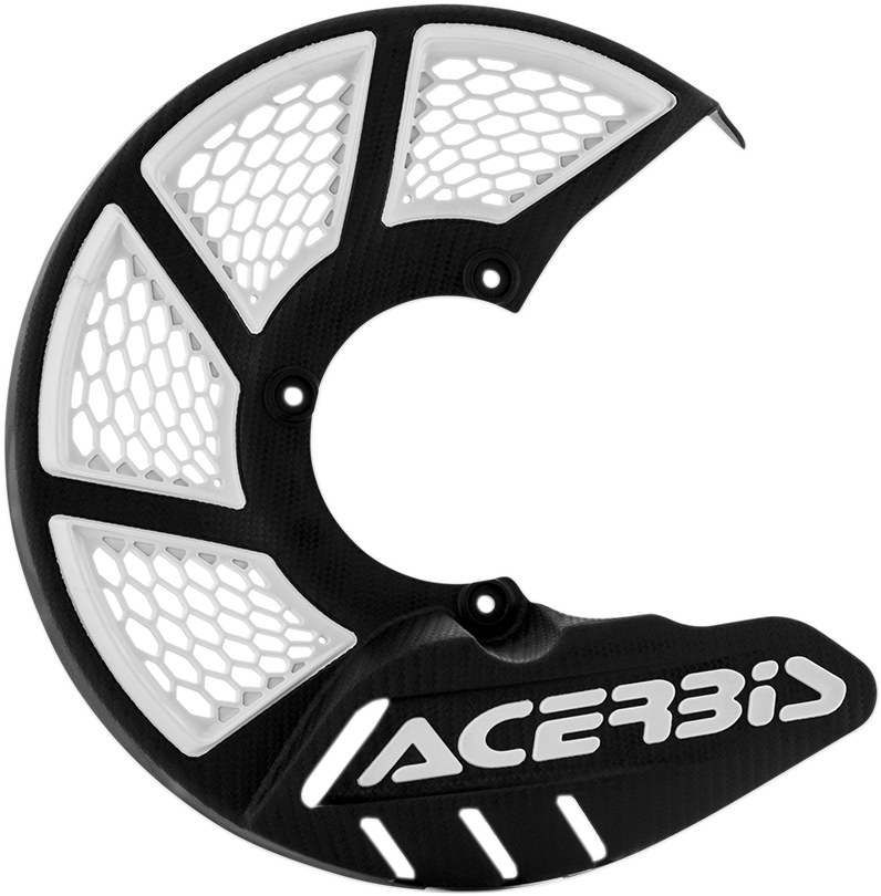 Mini X-Brake Disc Cover - Black/White - Lutzka's Garage