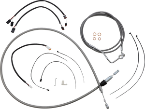 Control Cable Kit - XR - Stainless Steel/Chrome