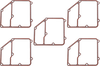 Trans Cover Gasket with Seal - FXD