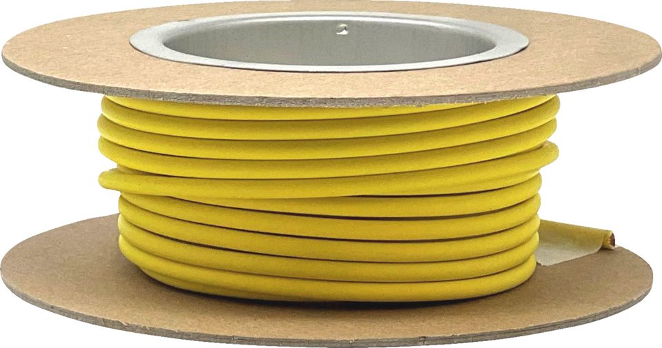 25 GXL Wire Spool - 10 Gauge - Yellow - Lutzka's Garage