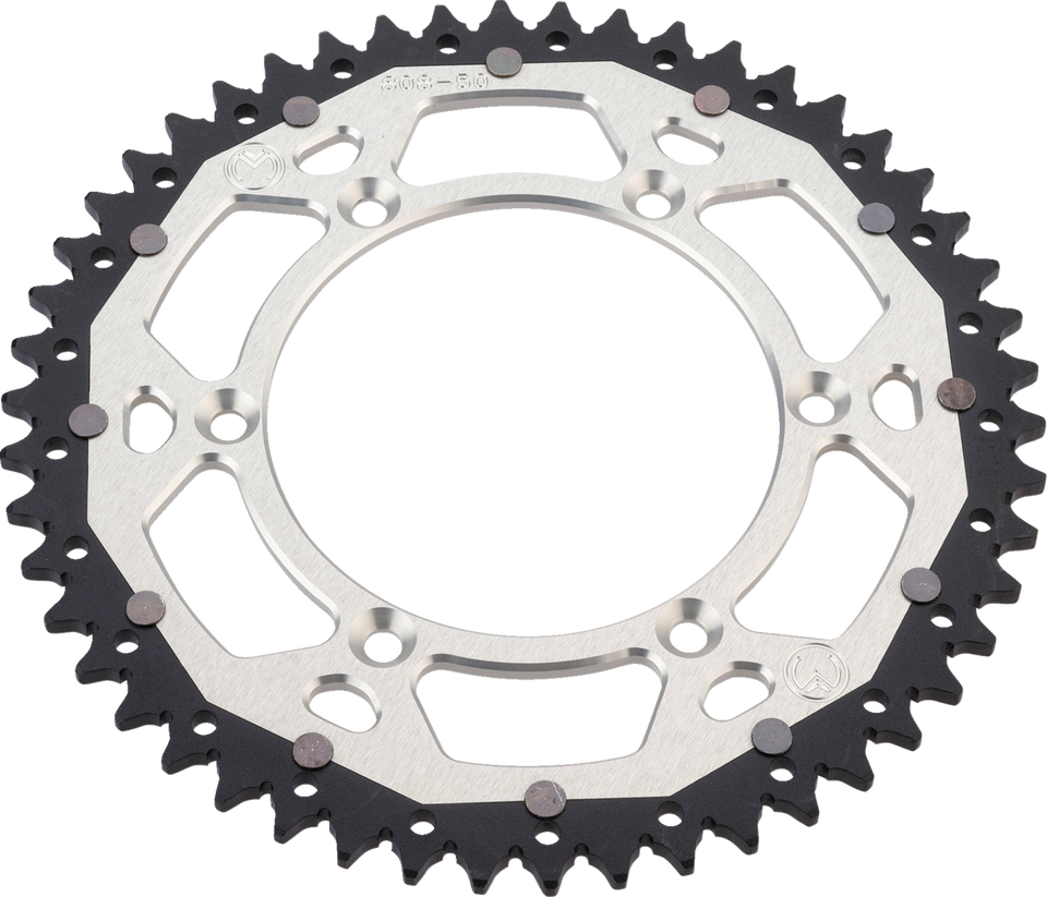 Dual Sprocket - Silver - 50 Tooth - Lutzka's Garage