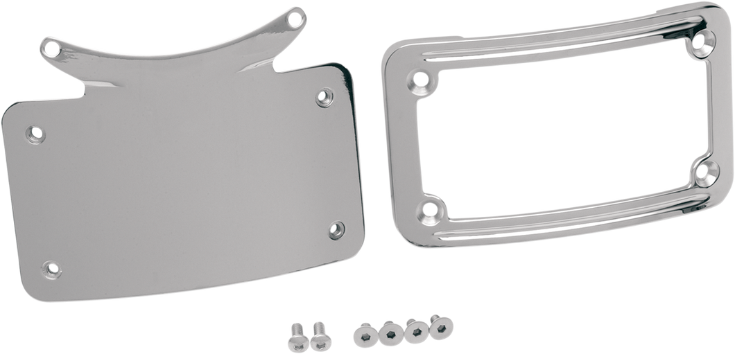 Curved License Plate Frame