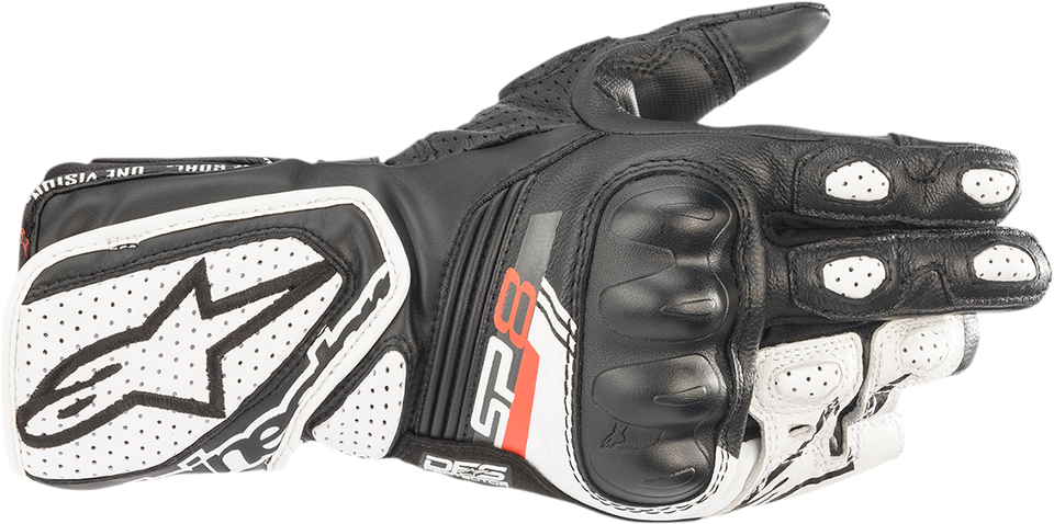 Stella SP-8 V3 Gloves - Black/White - XS - Lutzka's Garage