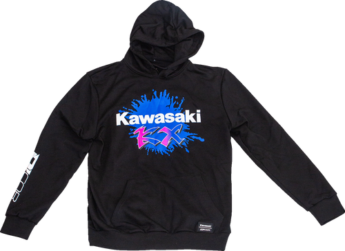 Kawasaki Factory Sweatshirt - Black - 2XL - Lutzka's Garage