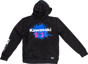 Kawasaki Factory Sweatshirt - Black - 2XL - Lutzka's Garage