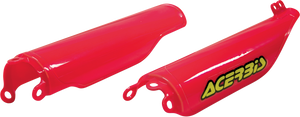 Lower Fork Covers - Red - Lutzka's Garage