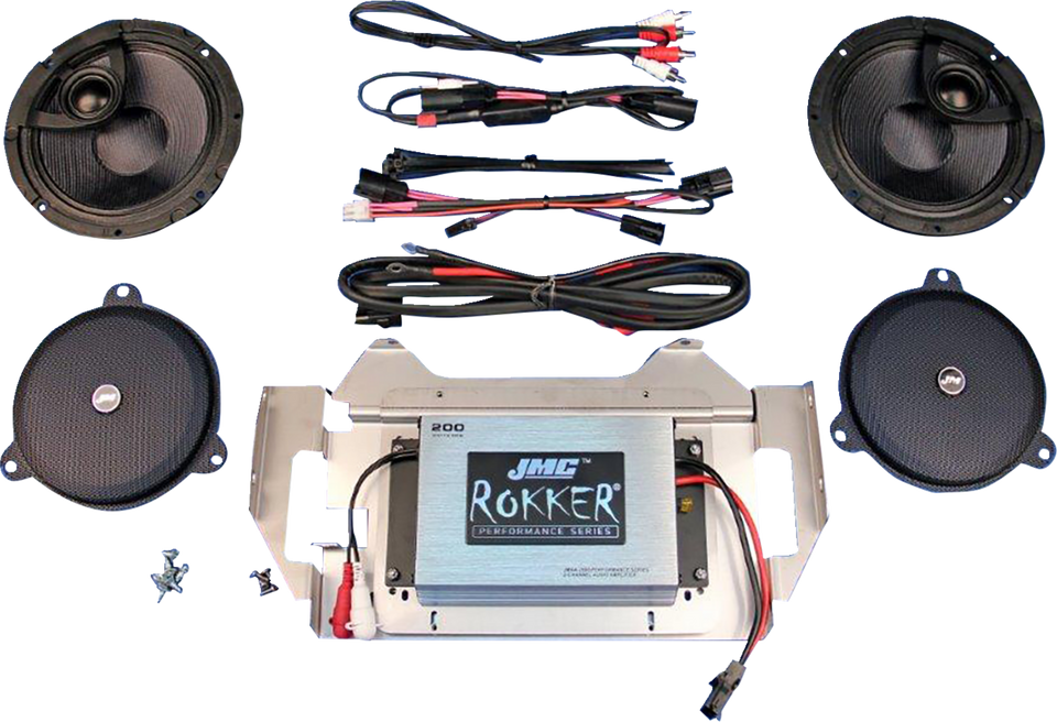 200 W 2-Channel Amplifier/Speaker Kit - 14-23 FLHX/FLHTK/FLHCUTG
