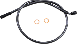 Brake Line - 12mm-35° - 30" - Black Pearl