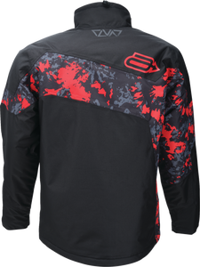 Pivot 7 Jacket - Camo Black/Red - XL - Lutzka's Garage