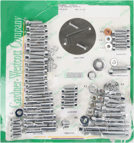 Bolt Kit - Motor Set - Socket-Head