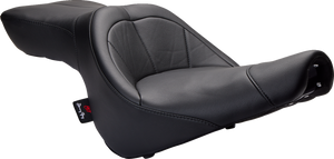 TourIST Seat - Air - Black - Vinyl - FL 07-17 - Lutzka's Garage