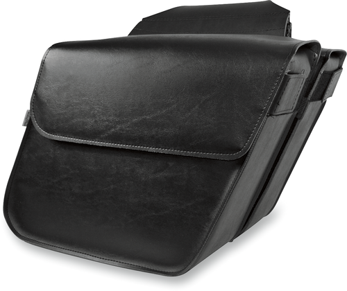 Raptor Saddlebag - Black - Standard Slant - Lutzka's Garage