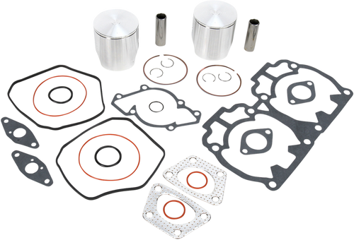 Piston Kit with Gaskets - 70.00 mm - 493 Engine Type - Ski-Doo