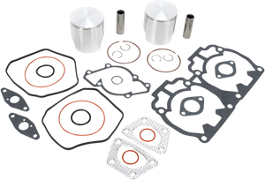 Piston Kit with Gaskets - 70.00 mm - 493 Engine Type - Ski-Doo