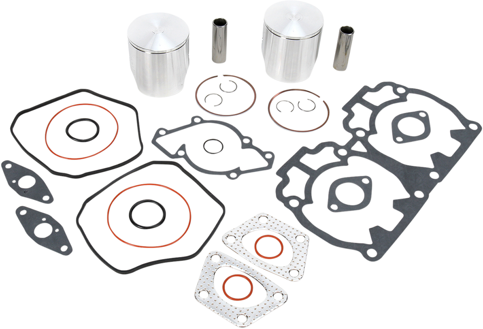 Piston Kit with Gaskets - 70.00 mm - 493 Engine Type - Ski-Doo